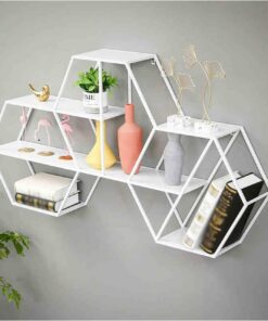 Étagère à vin Murale en métal pour Bar et Cave Étagère à Bouteilles Suspendue Blanche avec Installation Facile Support à vin Mural élégant pour la décoration intérieure