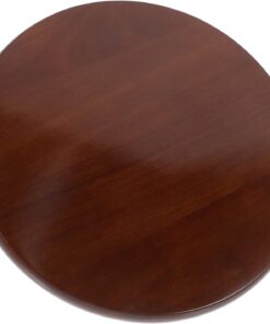 Ciieeo Siège de Remplacement en Bois Naturel Grain Élégant en Bois Rond Partie Assise Confortable pour Tabouret et Chaise pour Tabouret de Bar