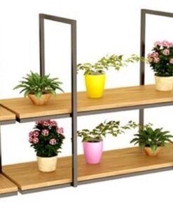 Casier à vin Suspendu avec étagères flottantes pour Bar et Restaurant Décoration Support de Rangement de Verdure (90x30x80cm)