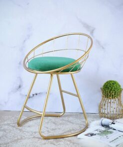 Repose-Pieds rembourré de Style Moderne et Tendance avec Pieds dorés, Tabouret de canapé en Cuir PU, Fauteuil pour Adultes, Chambre à Coucher, Salon, Salle à Manger, siège de Bar (