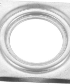 Cabilock Plateau Tournant en Tôle Galvanisée Argentée pour Meuble, Mécanisme Pivotant Simple, Facile à Installer, pour Canapé et Présentoir