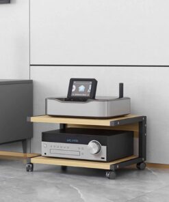 Support Audio, étagère Audio-vidéo Support stéréo Support multimédia Audio-vidéo Moderne Design Support multimédia AV Support Audio Tour pour Tourne-Disque Armoire stéréo Support Audio Tour