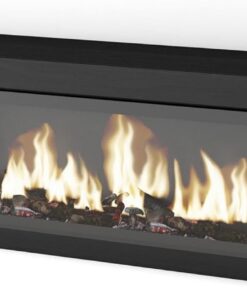 Skraut Home | Meuble TV | Banc Télé | Grand Espace de Rangement | 160 | pour Les TV jusqu'à 65" | Cheminée électrique XXL | Style Moderne | Noir