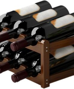 Étagères à Liqueur flottantes avec présentoir à Bouteilles de Whisky et Support de Rangement pour vin pour Cuisine, Salle à Manger, Bar, Salon, étagère Murale pour Porte-Bouteilles