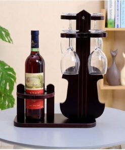 Casier À Vin Casier À Vin Décoration Moderne Minimaliste Casier À Verre À Vin Séchoir, Organisateur de Bouteilles de Vin Pour La Maison Cuisine Bar Présentoir Multifonctions