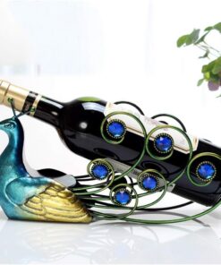 Casier À Vin Décoration Moderne Minimaliste Casier À Bouteilles de Vin Armoire À Vin Décoration Ornements Organisateur de Bouteilles de Vin Pour La Maison Cuisine Bar Présentoir Multifonction