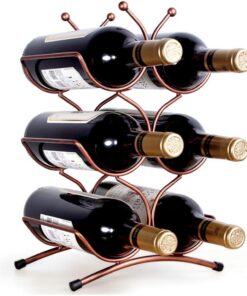Casier À Vin Moderne Créatif Européen Casier À Vin Décoration Étagère À Bouteilles de Vin Armoire À Vin Organisateur de Bouteilles de Vin Pour La Maison Cuisine Bar Présentoir Multifonctions