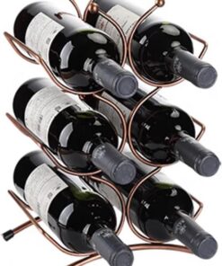 Casier À Vin Artistique, Stockage De Vin Sur Pied 2/4/6/7 Bouteilles, Porte-bouteille De Vin, Casier À Vin En Fer, Rangement Pour Présentoir À Vin, Casier À Vin Sur Pied, Pour Bar, Salon, Restaurant (