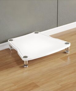 Support multimédia 1/2/3/4 couches, support audio HIFI, meuble de rangement multimédia, meuble stéréo en MDF, avec pieds amortisseurs Étagère for amplificateur de puissance Meuble d'équipement(