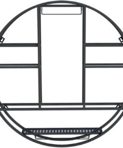 Étagère de présentation pour Bouteilles d'alcool, étagères de Bar en métal et Fer, casier à vin avec Support pour Verres à Pied, Support à Liqueur pour décoration de Cuisine, Bar,