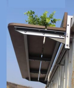 WBWAPA Table de Bar de Balcon pour balustrades, Meubles de Balcon, Bureau Pliable, Table de Balcon, Bureau Mural, Bureau Pliant, Bureau Flottant, Table Murale, Meubles de Balcon pour Appa