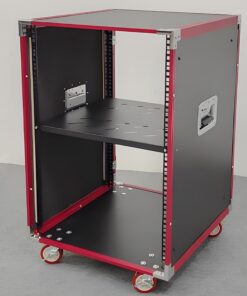 Meuble Rack Audio au Sol, Meuble HiFi à 5 Niveaux, Meuble stéréo avec Hauteur réglable, Armoire de Rangement multimédia, Grande Armoire stéréo avec roulettes, Parfaite for Les Coins(1 Tier)
