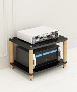 Meuble hifi,étagère d'armoire de tour multimédia,support multimédia audio et vidéo d'angle,étagère d'angle pour support multimédia,étagères audio-vidéo,Support Multimédia Audio Et Vidéo D'angle For TV