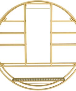 Étagère de présentation pour Bouteilles d'alcool, étagères de Bar en métal et Fer, casier à vin avec Support pour Verres à Pied, Support à Liqueur pour décoration de Cuisine, Bar,