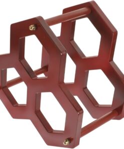 Ciieeo Casier À Vin En Bois Porte-bouteilles De Comptoir Organiseur De Vin De Table Accessoire De Bar Pour La Maison