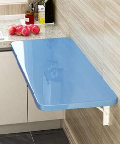 Table Murale Robuste avec Support pour buanderie, Cuisine, Bar à Domicile, Table multifonctionnelle pour Bureau ou Cuisine