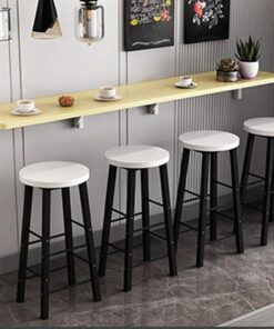 Table à abattant Murale en Bois pour Salon de thé au Lait, Bar et Cuisine, Table Pliante Longue et étroite pour Petits espaces.