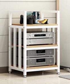 Meuble audio HiFi 3/4 niveaux multicouche pour salle d'enregistrement – Médias, TV, lecteur de disques, armoire stéréo à domicile