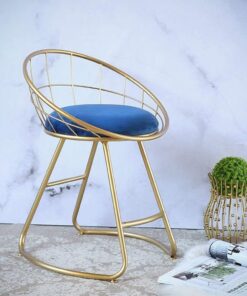 Repose-Pieds rembourré de Style Moderne et Tendance avec Pieds dorés, Tabouret de canapé en Cuir PU, Fauteuil pour Adultes, Chambre à Coucher, Salon, Salle à Manger, siège de Bar (