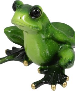 Casier à Vin Grenouille en Résine Vert pour Décoration Maison | Ornement Artisanal, Présentation Élégante des Bouteilles, Adapté aux Bars