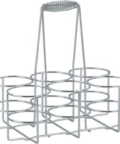Kela 49880 Loop Porte-bouteille Métal Argent 31 x 31 x 21 cm