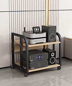 Support Audio, Support multimédia 3 à 5 Niveaux, Meuble pour Composants Audio/vidéo pour magasins, décodeurs, lecteurs DVD, appareils de Diffusion en continu, récepteurs de cinéma Maison, po