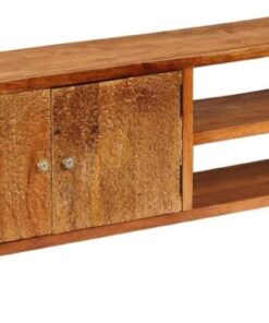 RLKHXBS Console de Rangement d'unité de télévision en Bois avec Portes sculptées pour Le Salon, Chambre 140x30x40 cm