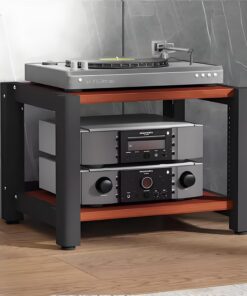 Support audio 3/4 niveaux, support audio vidéo au sol, support multimédia et meuble de rangement multimédia, support Hifi et support TV pour salon, jeux, salle d'enregistrement