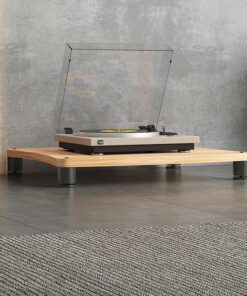 Meuble hifi,Support Multimédia Audio Et Vidéo D'angle For TV,étagère d'armoire de tour multimédia,Support Audio Et Vidéo À 3 Niveaux,meuble chaine hifi Rangement Audio Et Vidéo For Bureau À Domicile(1